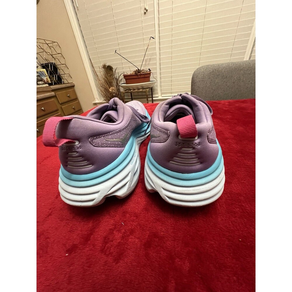 Size 9.5B - Hoka One One HOKA Bondi 8 Ether Illusion Women - Picture 5 of 9